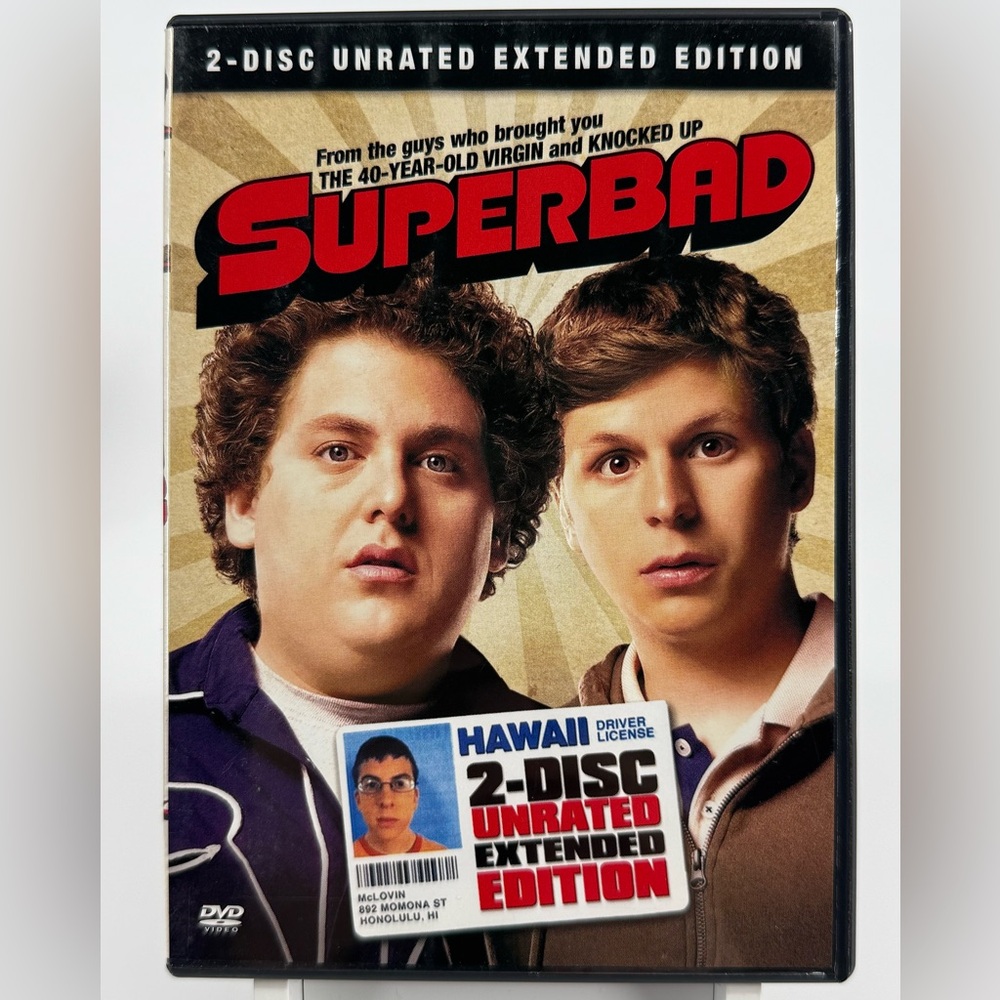 Superbad 2-Disc Unrated Extended Edition DVD